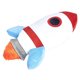 thumbnail image 3 of Almohada Decorativa Amazon Basics Kids Cohete Espacial, 3 of 3
