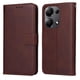 thumbnail image 1 of Funda Billetera para Xiaomi Redmi 13 Pro 4G con Porta Tarjetas y Soporte Ajustable Marrón, 1 of 5