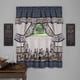 thumbnail image 1 of Juego de estantes para ventana y cenefa ACHIM Chateau Cottage Navy, 1 of 2