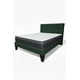 thumbnail image 1 of Cama 2 Plazas Con Colchon Negra Capitone, 1 of 2
