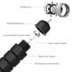 thumbnail image 2 of Jump Rope Loocio Tangle-Free Rapid Speed para fitness, color negro, 2 of 7