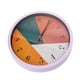 thumbnail image 1 of Reloj Moderno Lila Con Negro, 1 of 3
