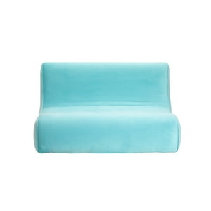 Bodevir - Sofa Komodo 2C Felpa Turquesa