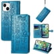thumbnail image 2 of Funda Cartera FOXDOCK para iPhone 14 Plus , Flip PU con Relieve de Gatos y Perros, Tarjetero y Soporte, 2 of 6