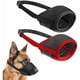 thumbnail image 1 of Bozal de nailon para perro, 2 unidades, suave, transpirable, ajustable, antimordeduras, para perros pequeños, medianos y grandes (M), 1 of 5