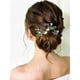 thumbnail image 3 of Accesorios Para El Cabello Exquisitos, Horquillas Para Bodas, Diseños Retro, Oro, Esmeralda, Cristal Verde Con Diamantes Artificiales, Accesorios Para El Cabello De Mujeres Y Niñas, 3 of 5