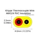 thumbnail image 3 of Cable Termopar MN Measurement AWG 24 PVC 46 m, 3 of 3