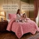 thumbnail image 2 of Cobertor De Inverno Texturizado Rm Plaza Y Media Rosado, 2 of 4