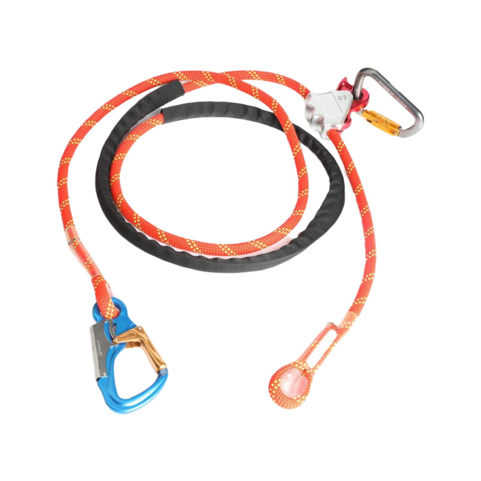 Ioensy - Cordón De Posicionamiento Al Aire Libre Arborist Kit De Detención De Caídas Cuerda De Montañismo 5m