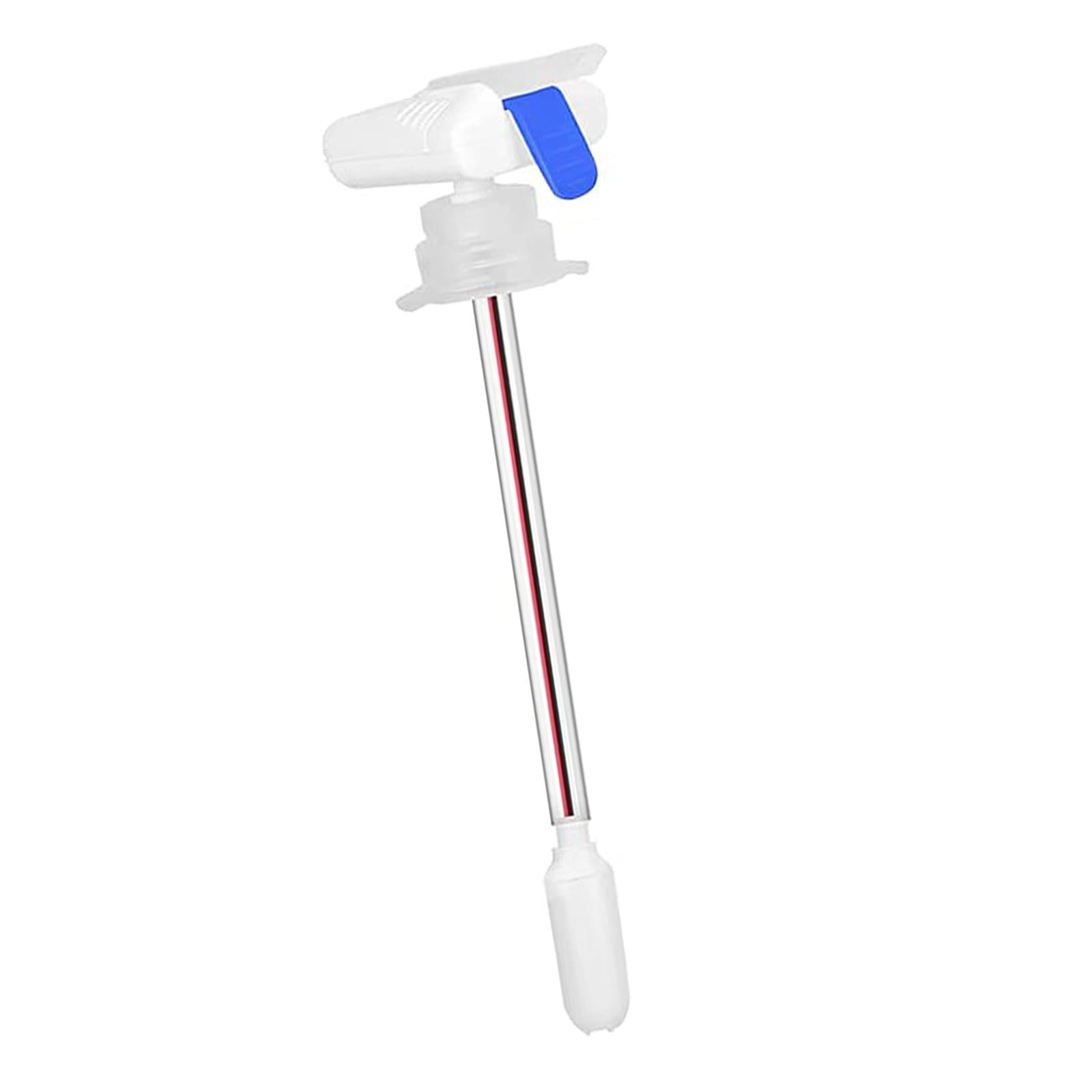 Magideal - Dispensador De Leche Eléctrico Automático Para Jugos Agua Bebidas Con Mecanismo De Presión Manual Fácil De Instalar Adecuado Para Hogar Cocina Nevera Azul Y Blanco