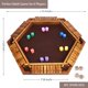 thumbnail image 2 of Juego de dados Shut The Box, tablero de madera para 6 jugadores, Vamslove, 2 of 7