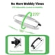 thumbnail image 2 of Espejo retrovisor LEETOTOP universal para carrito de golf, 16,5 cm de ancho, 2 of 7