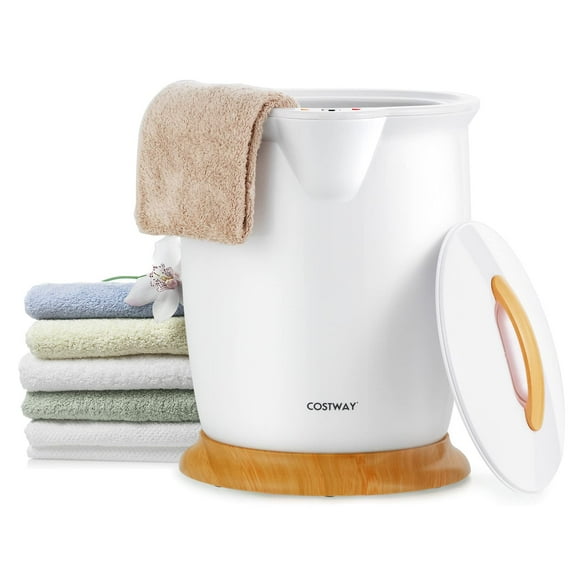Calentador de toallas COSTWAY, estilo cubo, tamaño grande, 20 L, para baño
