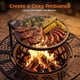 thumbnail image 3 of Brasero BALI OUTDOORS de 81 cm a leña con parrilla, 3 of 9