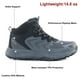 thumbnail image 2 of Botas de senderismo OUTJET impermeables para hombre ligeras negras, 2 of 2