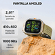 thumbnail image 2 of Smartwatch Reloj Belug Inteligente Hombre Mujer Pantalla Amoled negro, 2 of 5