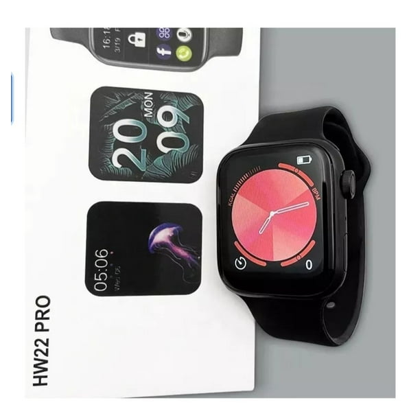 Watch Hw22 Pro Wearfit Reloj Reloj Inteligente HW22 Pro Max (negro)