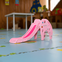 Igpro - Resbalin Elefante 2 En 1 Con Aro Baloncesto Rosado