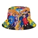 thumbnail image 5 of Wiggles Sombrero bucket para adultos, gorra de protección solar, sombrero de pescador plegable para viajes al aire libre, pesca y actividades de verano, 5 of 6