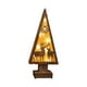 thumbnail image 4 of Adorno De Mesa De árbol De Navidad De Madera, Luz Ambiental Para Sala De Estudio, Dormitorio, Ciervo, 4 of 5