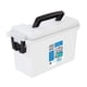 thumbnail image 1 of Caja de almacenamiento Logix 29 cm con cierre y cuerpo translúcido (EE. UU.), 1 of 8