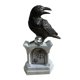 thumbnail image 3 of Estatua De Cuervo De Resina, Lápida De Halloween Para Caminos Exteriores E Interiores., 3 of 6