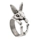 thumbnail image 3 of Vintage Rabbit Open Finger Rings Regalos ajustables, Chic Punk Alloy Animal Theme, Adorno de joyería para mujeres, niñas, pareja, , vacaciones,, 3 of 5