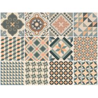 Dekofix - Azulejo Autoadhesivo Decorativo 15X15 Barroco