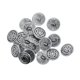 thumbnail image 1 of 20 piezas de botones de costura de aleación de plata tibetana de 1 agujero nudo celta de 17 mm, 1 of 5
