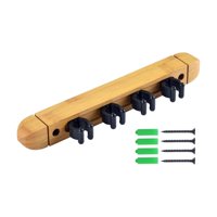 Ioensy - El Estante Para Tacos De Billar Tiene Capacidad Para 4 Tacos De Billar Para Salas De Juegos, Bares De Piscina, Clubes, Clubes De Juegos De Piscina