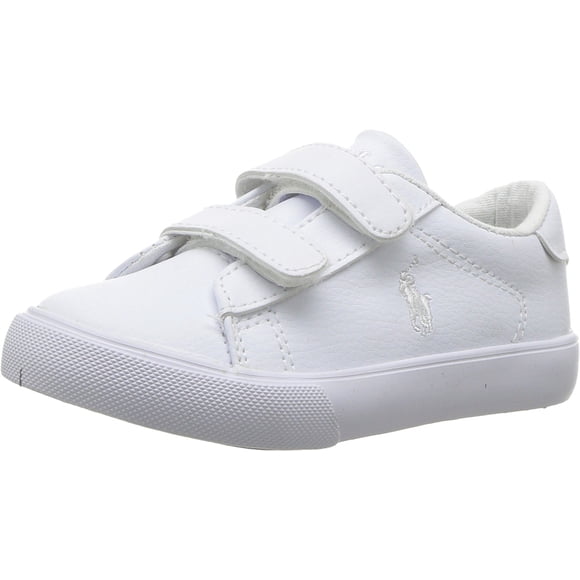 Zapatos polo Ralph Lauren Easton EZ White Hook & Loop para niños