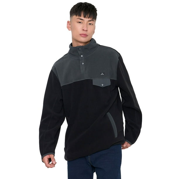 Polar Hombre Liso Bolsillo Gris Corona