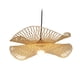 thumbnail image 5 of Luz colgante de bambú tejida Casa de Pantalla decorativa Lámpara Lámpara Pantalla Rústica E27 Luz colgante de tejado para de cocina, 5 of 5