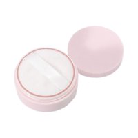 Magideal - Contenedores De Polvo Sueltos Vacíos Con Puff Para Esposa, Amante, Mamá Tamaño Pequeño Durable Delicado Mano De Obra Ligero Útil Herramienta Accesorio , Rosado