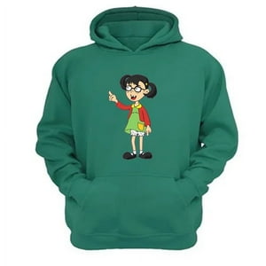 Genérico - Polerón Canguro Chilindrina Verde Aguamarina Talla Xl Unisex