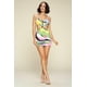 thumbnail image 4 of Vestido Multicolor con Corte Frontal L, 4 of 5