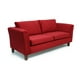 thumbnail image 2 of Sofá Ema 3C Felpa Rojo, 2 of 2