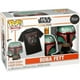thumbnail image 1 of Funko Pop! Camiseta L  metálica Star Wars BOBA  FETT  Mandalorian, 1 of 4