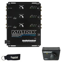 Controlador De Línea Audiocontrol Matrix Plus De 6 Canales Con Control De Nivel