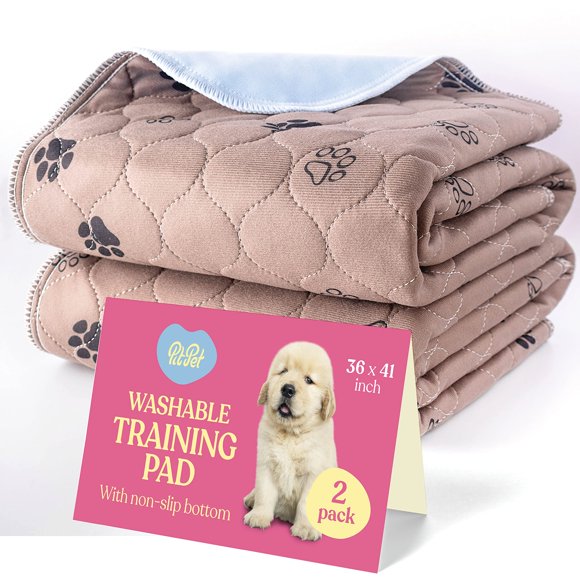 Alfombrilla higiénica Pitpet 91 cm × 104 cm, pack de 2, impermeable