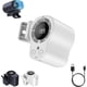 thumbnail image 1 of Ventilador clip coche aire acondicionado 199 velocidades LED 360° rotación coche oficina camping, 1 of 8