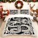 thumbnail image 1 of Dragon Slayer Wood Carving Printed Duvet Cover Set Bedding Including Duvet Cover and Pillowcases Multi-color Print Suitable for All Seasons Ideal for Home and G, 1 of 1