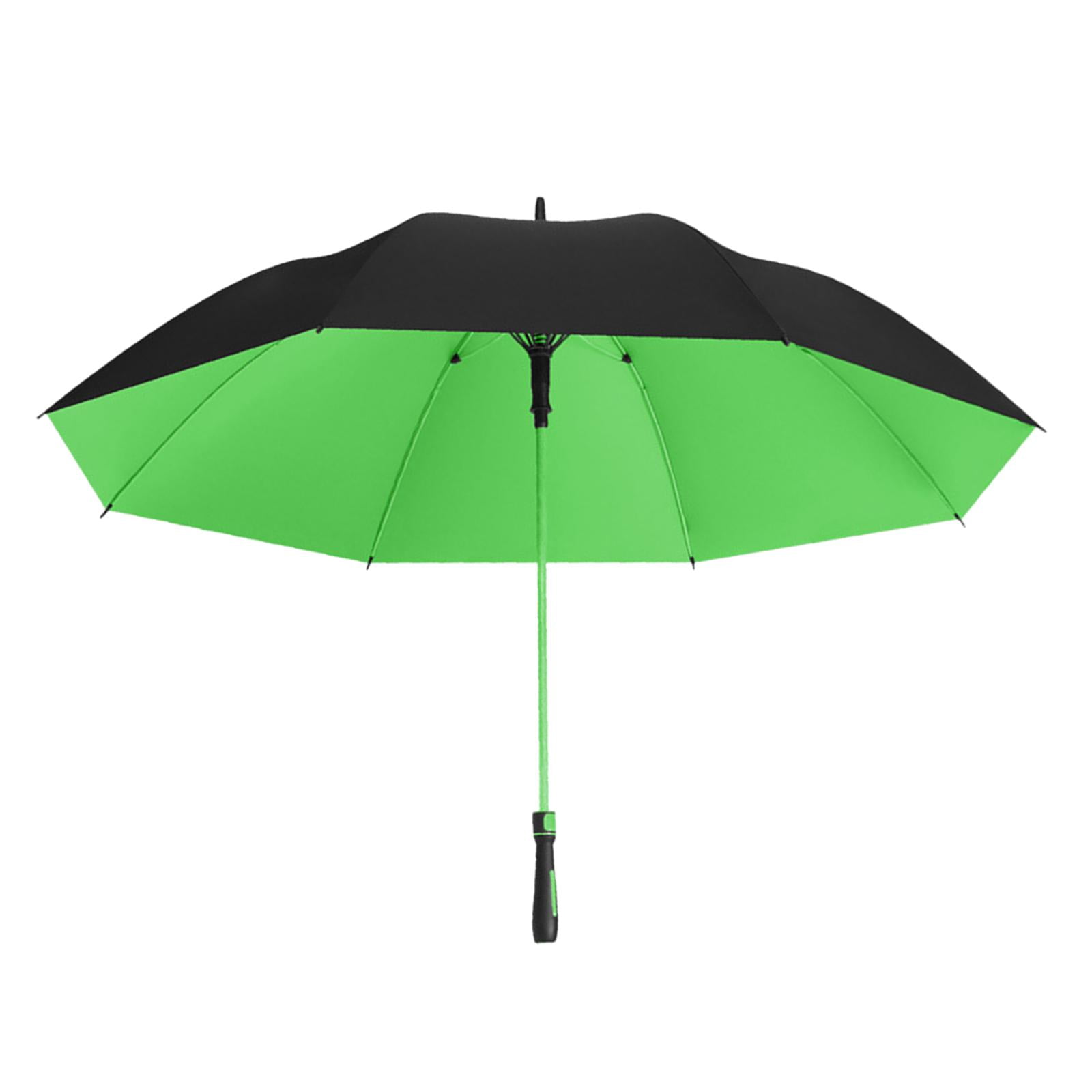 Magideal - De Mango Largo, Doble Capa, Reforzado, A Prueba De Lluvia, Impermeable, Grande, Para Lluvia, Para , Pescar, Viajes Al Aire Libre, Verde