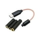 thumbnail image 2 of Cable De Audio 3 En 1, Compacto, Portátil, Más Puro, USB C A Audio De 3,5 Mm Para PC Y Portátil, 2 of 5