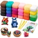 thumbnail image 1 of Set de arcilla para modelar Exptolii Air Dry 24 colores con 3 herramientas para niños, 1 of 9