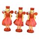 thumbnail image 2 of Adornos De Cascanueces De Navidad 3pcs 5 Pulgadas Para Mesa De La Casa Niños Rojos, 2 of 5
