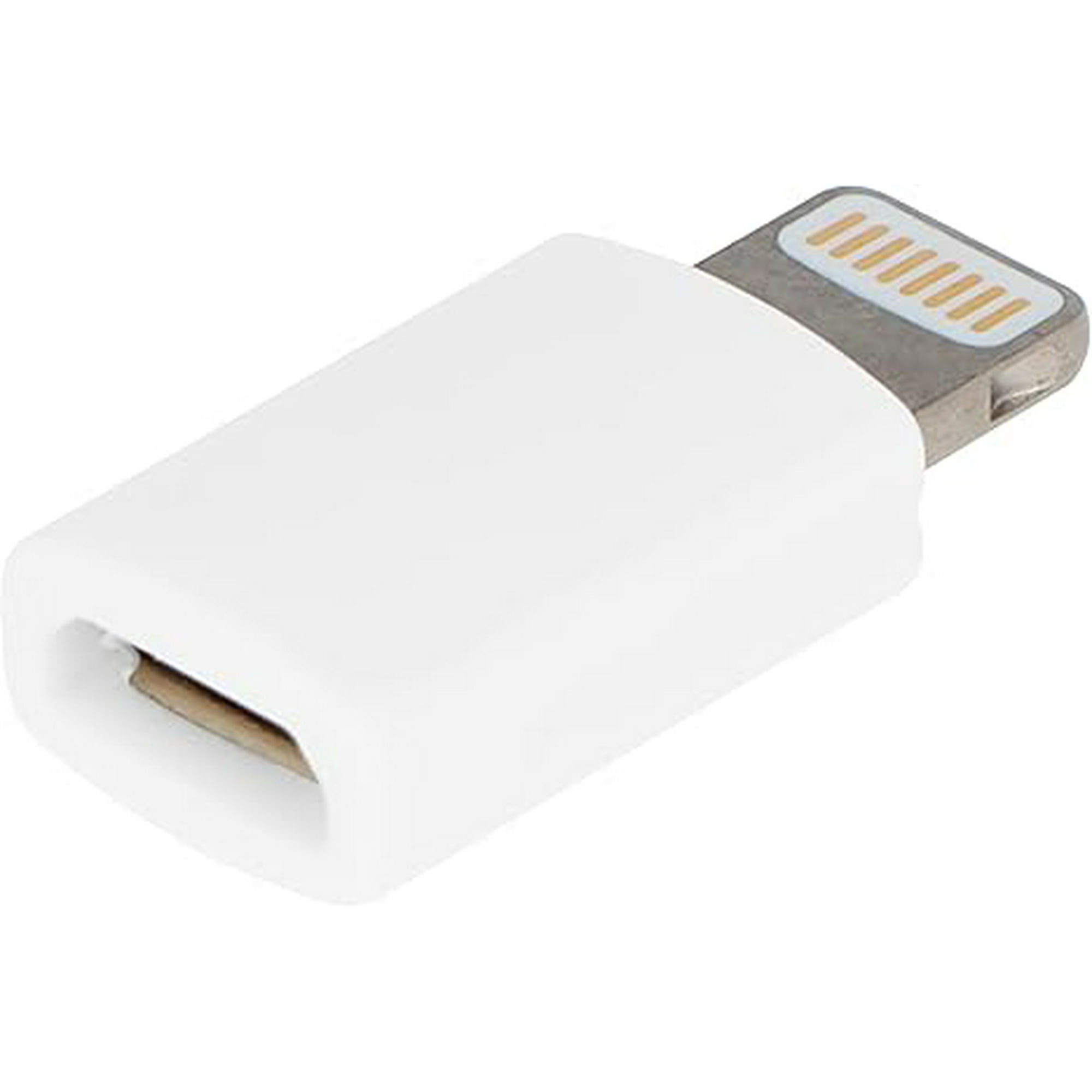 Impormaipu - Adaptador Para Iphone Lightning Otg De 8 Pines Macho A Micro Usb V8 Hembra Conector Hembra