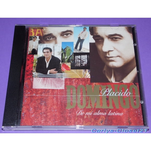 CD EMI De Mi Alma Latina – Plácido Domingo (Rock)