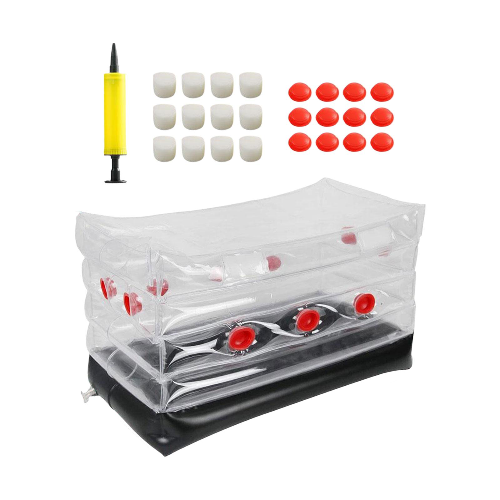 Ioensy - Bolsa De Cultivo De Setas Inflable, Maceta Para Invernadero, Porche Trasero De Verduras, Cuadrado