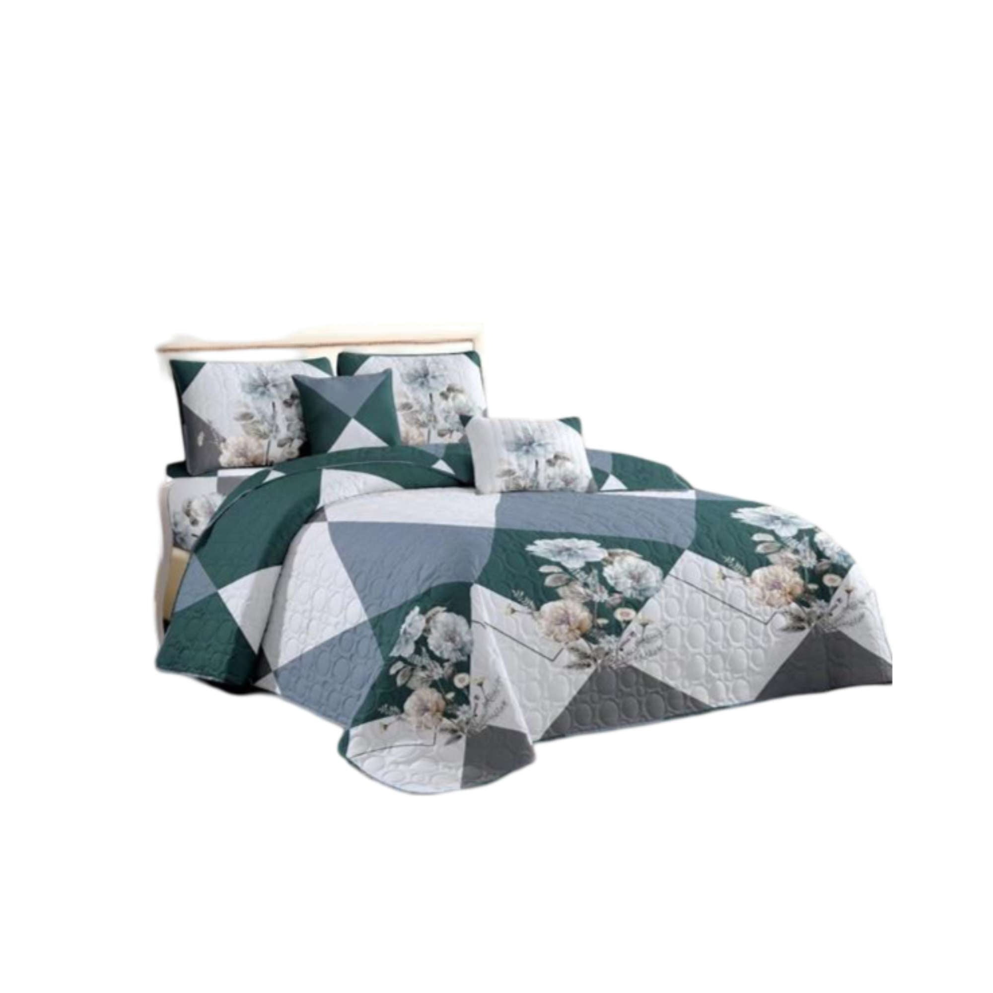 Todo Para El Hogar - Cobertor Colcha Quilt De Verano 2 Plazas A5